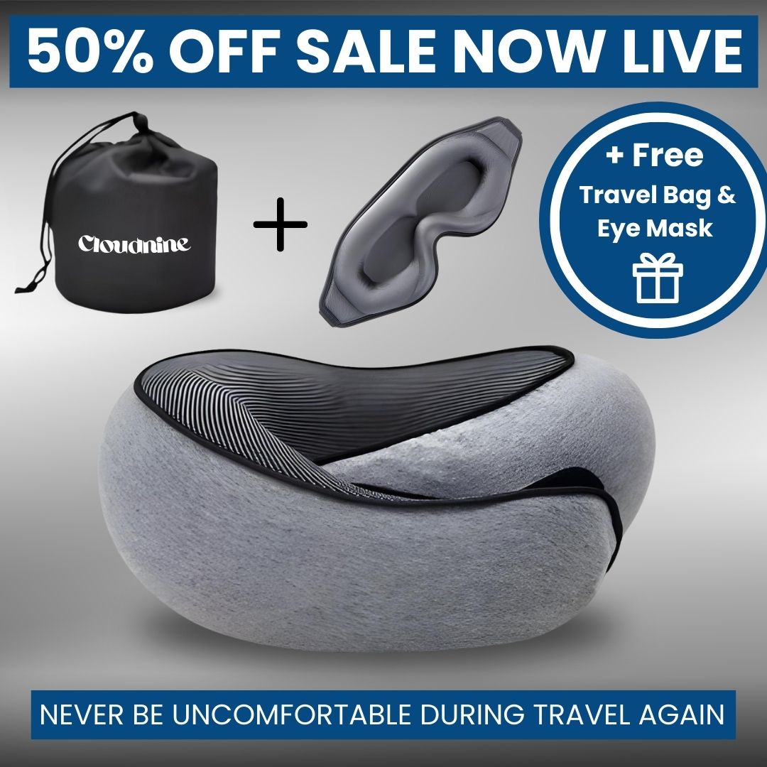 50% OFF Cloudnine Travel Pillow